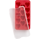 Lékué Heart-Shaped Ice Cube Tray with Lid