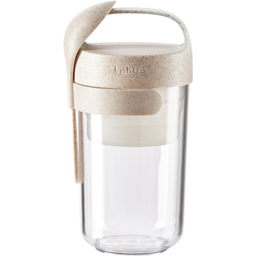 Lékué Organic To-Go Cup with Spoon (600 ml)