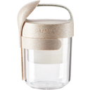 Lékué Becher To Go Organic mit Löffel 400 ml