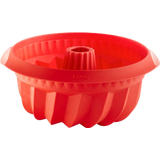 Lékué Tiefe Silikon-Gugelhupfbackform Ø 22 cm