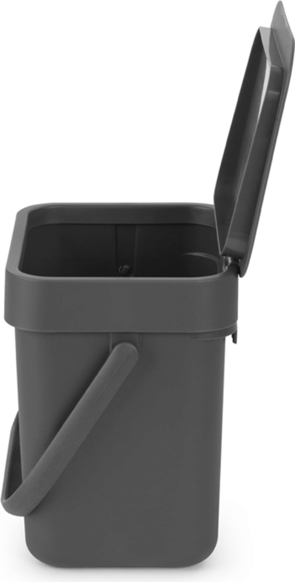 Brabantia Sort & Go Abfallbehälter, 3 Liter - Grey