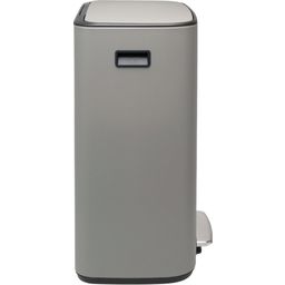 Bo Pedal Bin with Plastic Insert - 60 Litres - Mineral Concrete Grey