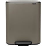 Bo Pedal Bin with Plastic Insert - 60 Litres