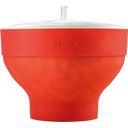 Lékué Microwave Popcorn Maker XL + 4 Bowls - 1 item