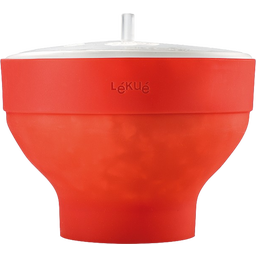 Lékué Microwave Popcorn Maker XL + 4 Bowls - 1 item