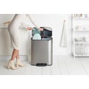 Brabantia Bo - Pattumiera 2 x 30 L - Matt Steel Fingerprint Proof