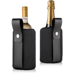 Aktivkühler (Manschette) Artico für Wein & Champagner - flexibel & schwarz