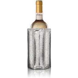 Vacu Vin Aktivkühler (Manschette) für Wein - Silber