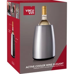 Vacu Vin Aktiv Weinkühler Elegant - Edelstahl