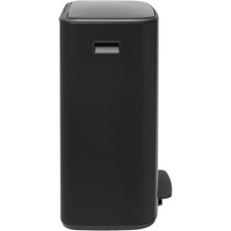 Brabantia Poubelle à Pédale Bo, 2 x 30 L - Matt Black
