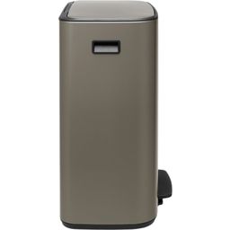 Brabantia Bo Pedalbehållare, 2 x 30 L - Platinum