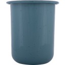 Emaille Tasse, Blau