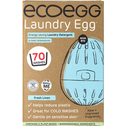 ecoegg Tvättägg, 70 tvättar - Fresh Linen