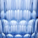 guzzini Niedriges Trinkglas Vanity - Denim blue
