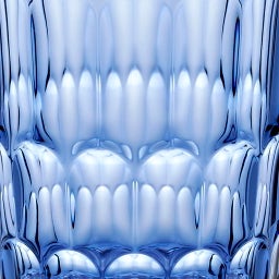 guzzini Niedriges Trinkglas Vanity - Denim blue