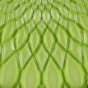 guzzini Rundes Tablett Ø 30 cm Vanity - Water lily green