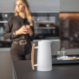 guzzini Riviera 63 Thermal Carafe, 1 L - White