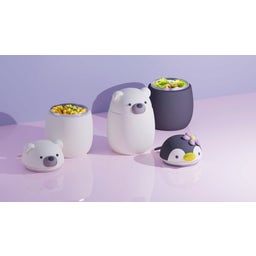 asobu Thermobehälter für Essen Eisbär 600ml