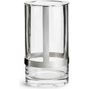 sagaform Hold Windlicht & Vase - silber