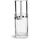 sagaform Hold Windlicht & Vase - silber