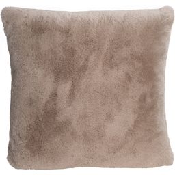 Winter Home Guanaco Faux Fur Cushion - 45x45 cm - Pearl Full Fur