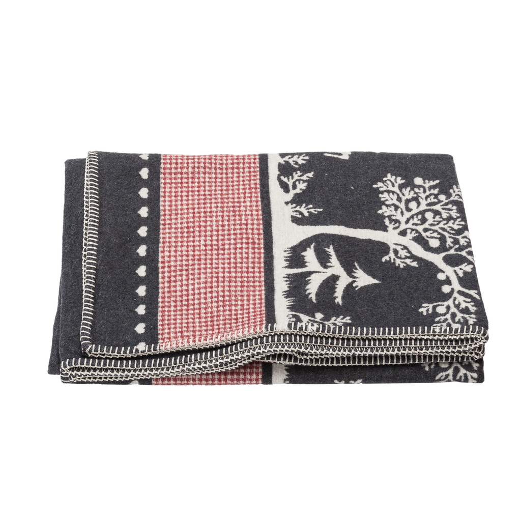 David Fussenegger SYLT Decke mit Zierstich "Alpine" Interismo