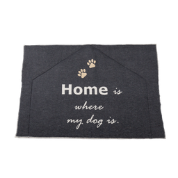 David Fussenegger Alfombra para Perros - home is where my dog is