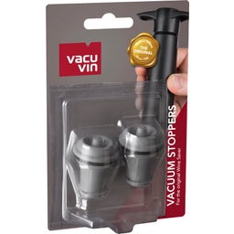 Vacu Vin Vakuum Wein Stopper grau - 2 Stück