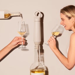 Vacu Vin Vakuum Wein Stopper farbig Loop