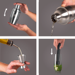 Vacu Vin Basic 3-piece Cocktail Set