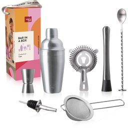 Vacu Vin Set da Cocktail Plus, 7 Pezzi - 1 set