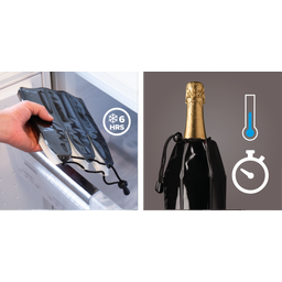 Vacu Vin Aktivkühler (Manschette) für Champagner
