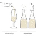 Vacu Vin Champagnerverschluss und -ausgießer
