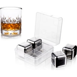 Vacu Vin Whiskey Steine - 4 Stück