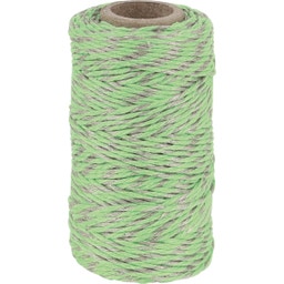 Bürstenhaus Redecker Green / Natural Coloured Flax Twine - 1 item