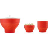 Lékué Mikrowellen-Popcorn-Maker XL + 4 Schalen