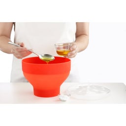Lékué Microwave Popcorn Maker XL + 4 Bowls - 1 item