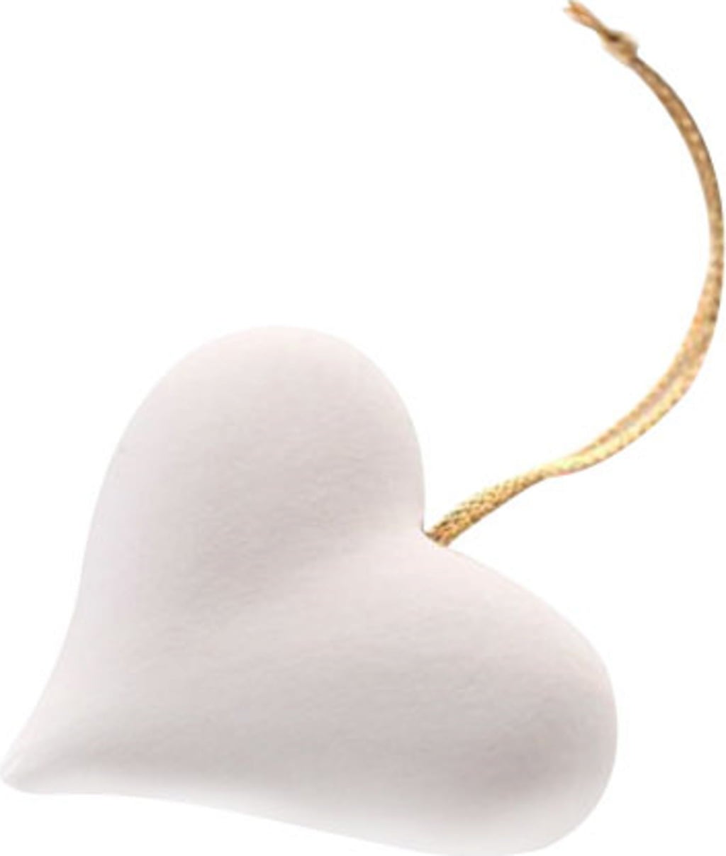 Primavera Heart-Shaped Fragrance Stone - Vit
