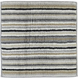 Cawö Badteppich Lifestyle Streifen 60 x 60 cm - kiesel 37