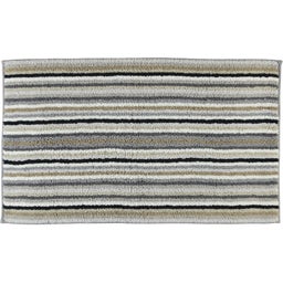 Badteppich Lifestyle Streifen 70 x 120 cm - kiesel 37