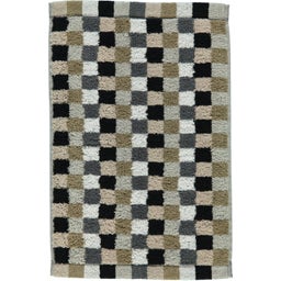 Cawö Gästetuch  Lifestyle Karo 30 x 50 cm - kiesel 37