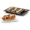 Lékué Silikon Mini-Baguette-Backform