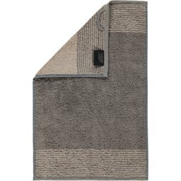 Gästetuch Luxury Home Two-Tone 30 x 50 cm - graphit 70
