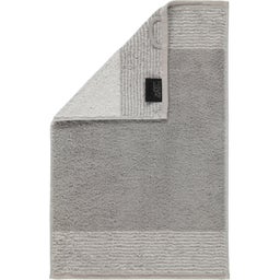 Serviette Invité Luxury Home Two-Tone 30 x 50 cm - platine 76