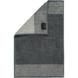 Gästetuch Luxury Home Two-Tone 30 x 50 cm - schiefer 77