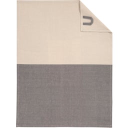 Cawö Geschirrtuch Duo Cuisine - basalt/leinen