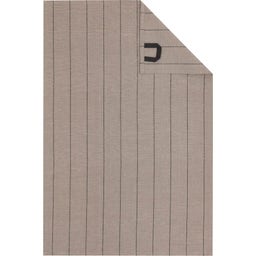 Cawö Tea Towel Nature Stripes - nutmeg