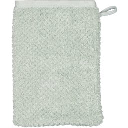 Cawö Rokavica za umivanje Pure, 16 x 22 cm - eucalyptus 450