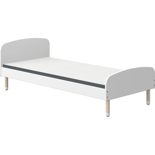 Flexa DOTS Single Bed 90x190cm - White