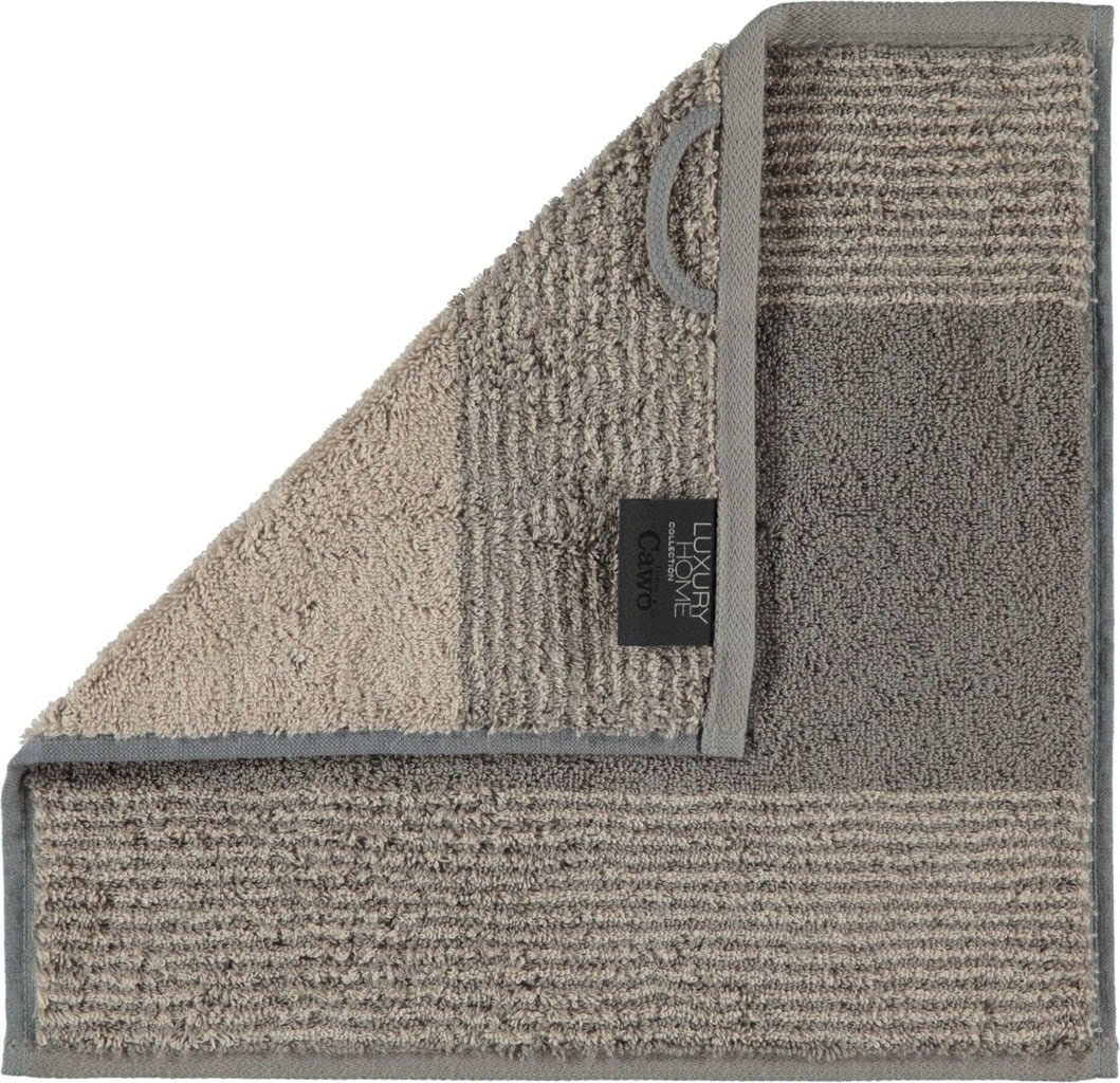 Tvättlapp Luxury Home Two-Tone 30 x 30 cm - Graphit 70